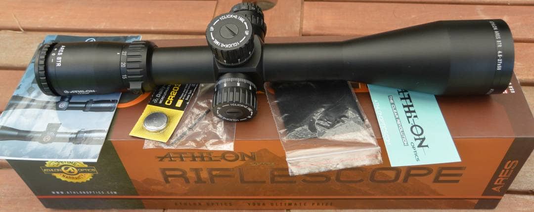 Athlon Ares BTR 4.5-27x50mm unboxing