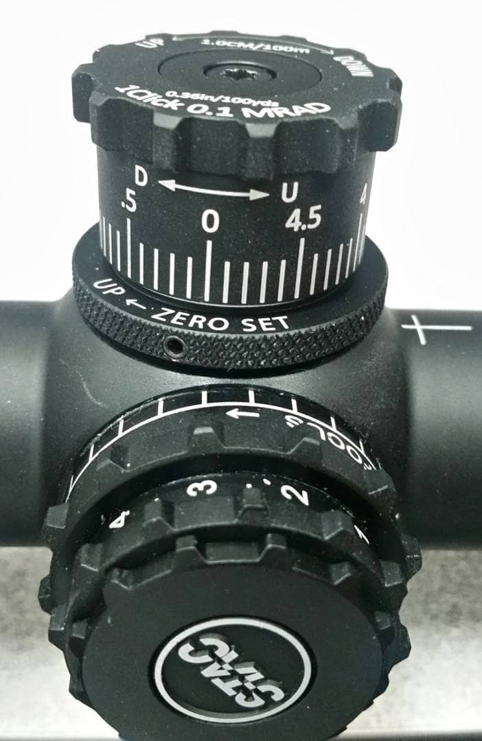 Sightron's new zero stop concept on an upcoming S-Tac mil/mil FFP scope