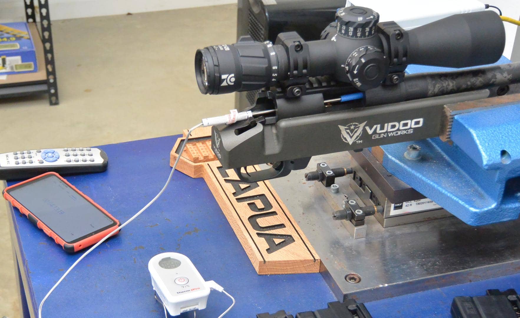 Testing the Cooling Rate of the Proof Carbon Fiber Barreled Vudoo V-22 at the Lapua Test Center